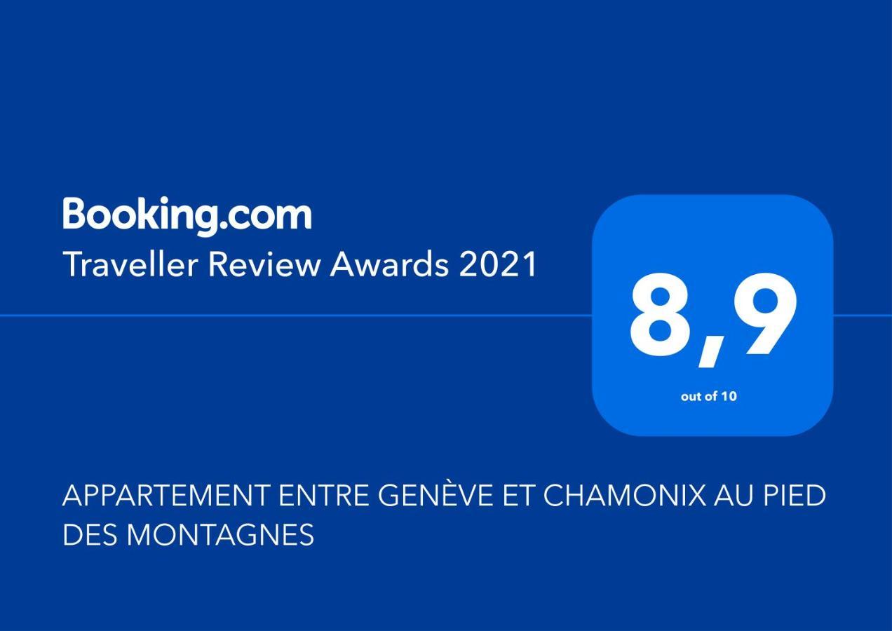 Appartement Entre Geneve Et Chamonix Au Pied Des Montagnes Cluses Zewnętrze zdjęcie